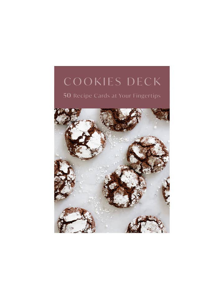 Williams Sonoma Cookies Recipe Deck for wholesale by Insight Editions UK