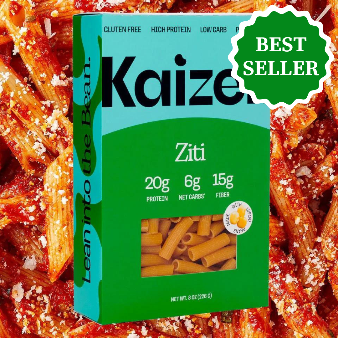 Kaizen Food Company – wholesale Pasta – Ziti-pasta med 6 g nettokolhydrater och högt protein – lågkolhydrat, keto10