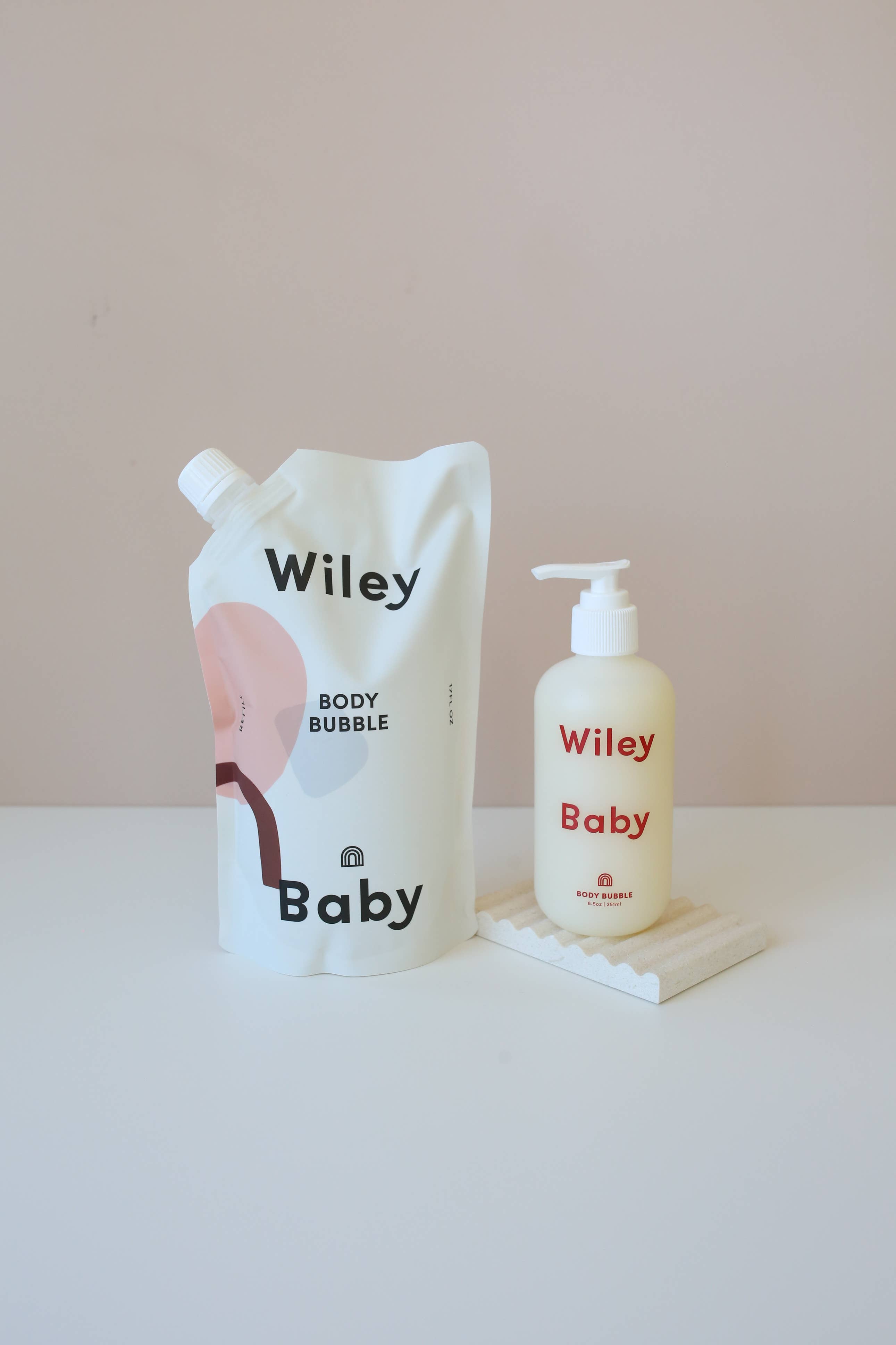 Wiley Body - Vente Gel douche – enfant et bébé - Body Bubble 3-en-1 pour bébé - Pamplemousse et baie de genièvre2