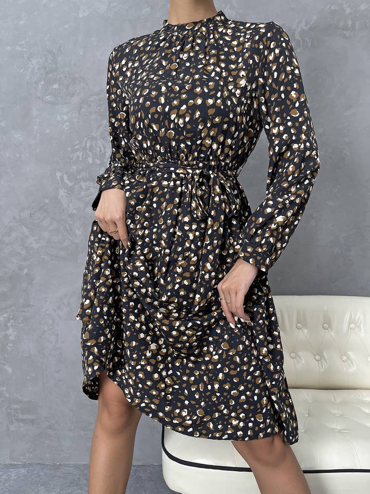 Lily Clothing - Wholesale Dress - Women's - TEMPERAMENT DESIGN SENSE OF MID-STYLE DRESS14