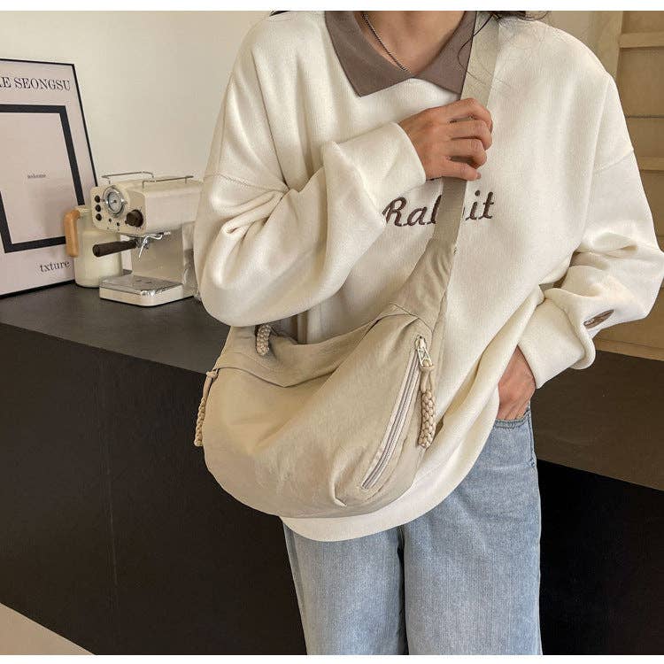 Suhkasana - Wholesale Crossbody Bag - Women's - Crossbody Dumpling Bag Moon Shoulder Sling Casual12