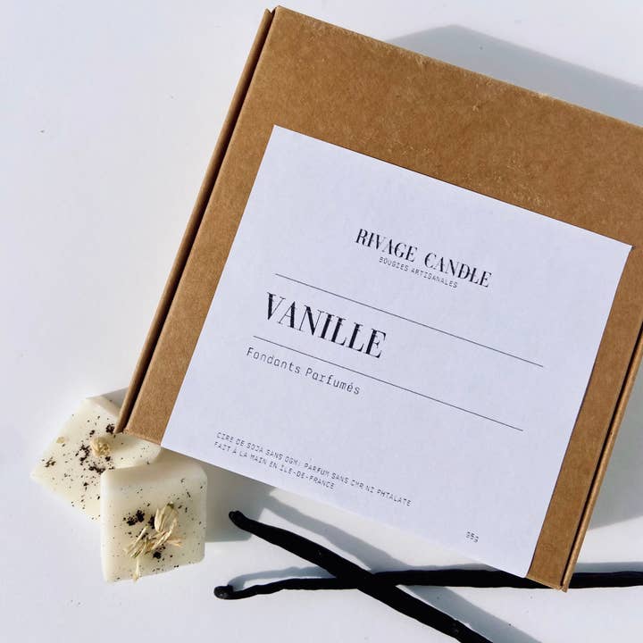 Rivage Candle - Wholesale Wax Melt - Vanilla and Vegetable Rapeseed Wax Fragrant Fondant2