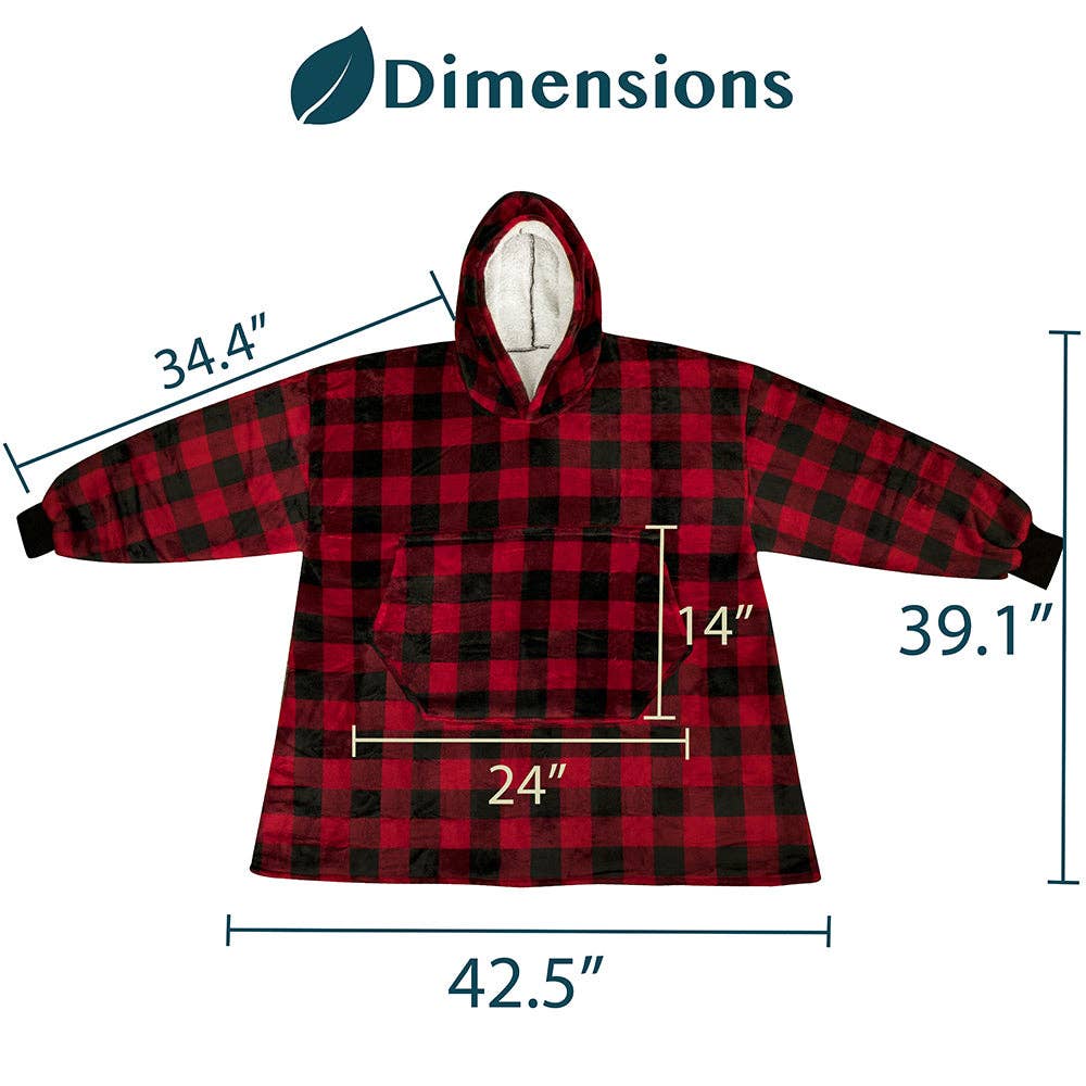 Pavilia - Wholesale Throw Blanket - Oversized Wearable Hoodie Blanket30