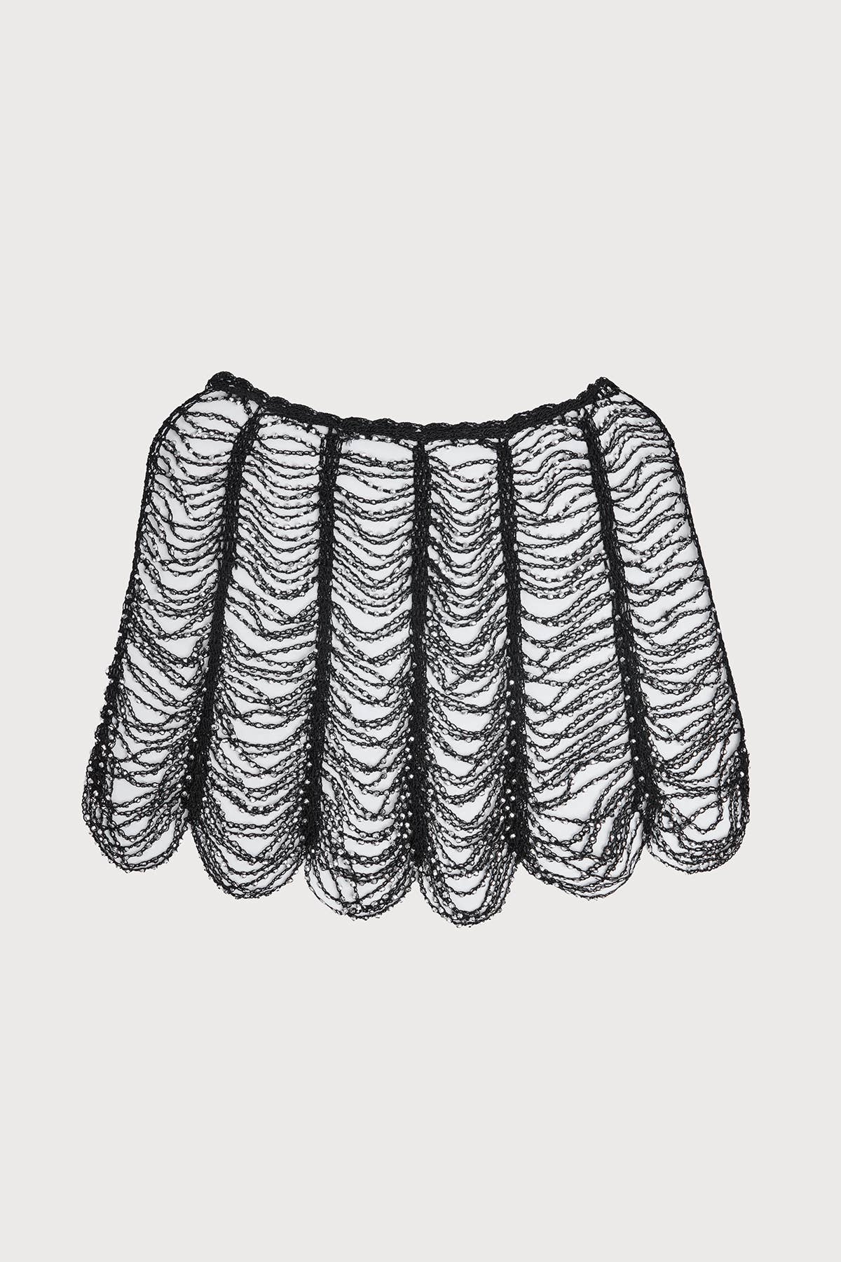 SAACHI – wholesale Capelet – Women’s – Festive Scallop Beaded Capelet4