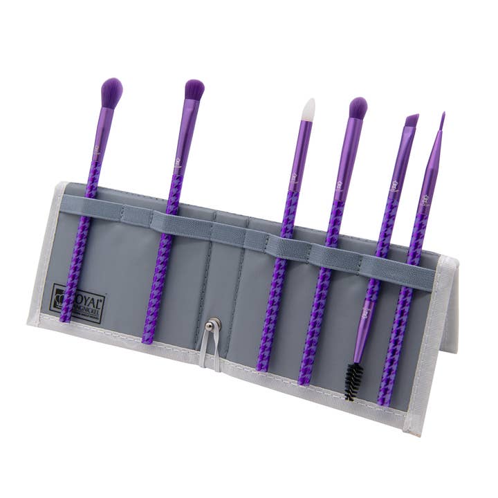 MŌDA® Keep It Classy Eye Flip Kit, Metallic Purple for wholesale by Royal Brush Mfg. Inc.