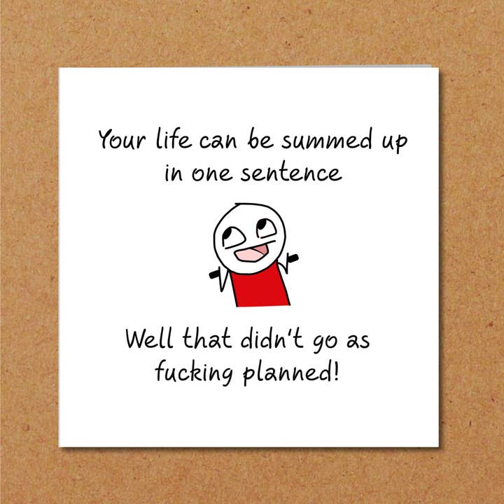 Swizzoo Cards - Wholesale Verjaardagskaartje - Verjaardagskaart, Vriendschapskaart, Pensioenkaart, Vriendenkaart. Geschikt voor elke gelegenheid. Grappig, humoristisch leuk. Humor voor volwassenen. Levenskaart.