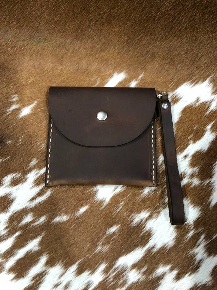 Leather Change Purse for wholesale by NDesigns Leather