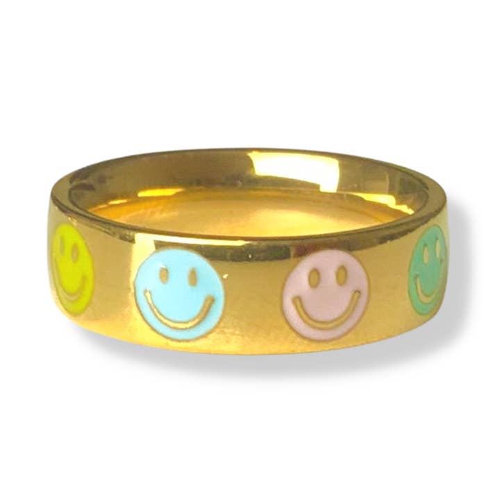 Good Vibes Ring for wholesale by Milli London