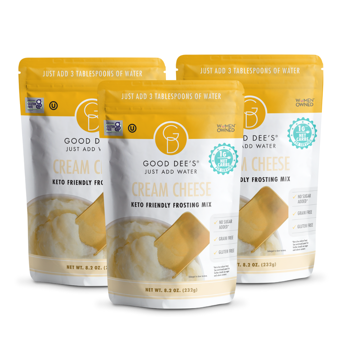 Good Dee's – wholesale Cake mix – Just Add Water Cream Cheese Keto Frosting - Gluten Free and No Added Sugar7
