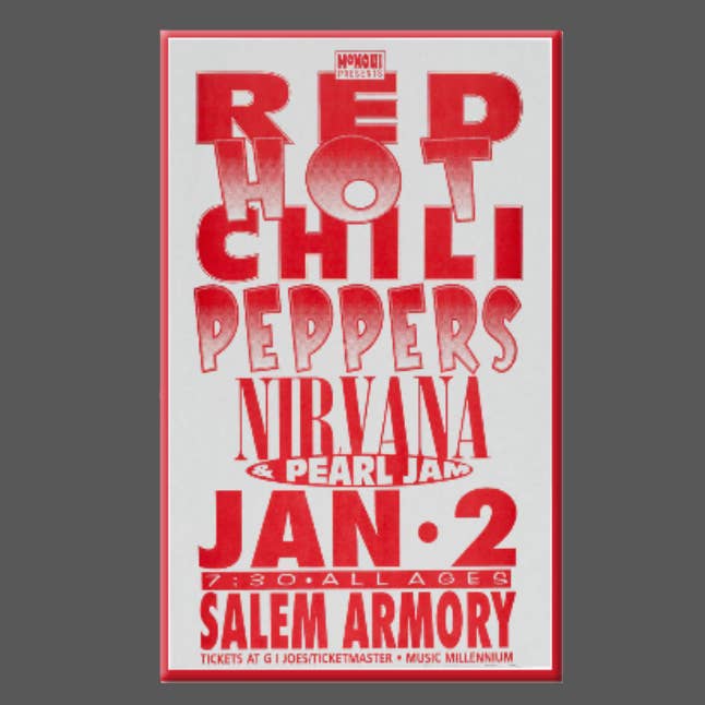 Ba Ba Buttons - Wholesale Magnet - NIRVANA, Magnet, Button, Mirror, Fridge Magnet, CHILI PEPS0