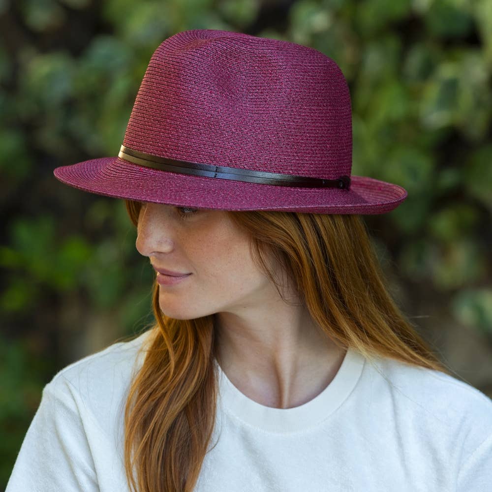 TRAVAUX EN COURS... - Wholesale Straw Hat - Unisex - PAPER HAT leather link36