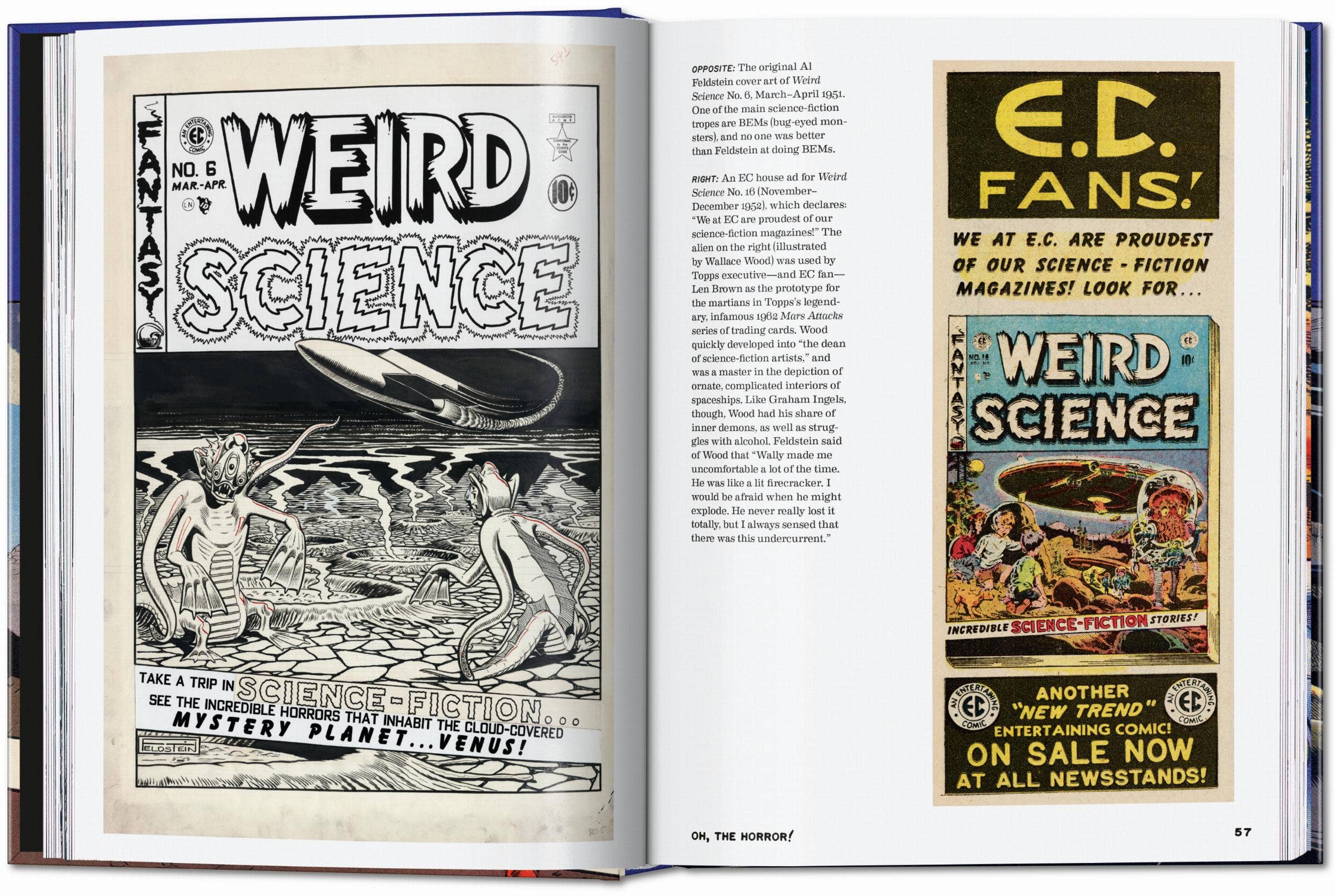 TASCHEN Europe - Wholesale Display Book - EC Comics. The New Trend 1950–54. 45th Ed. (English)5