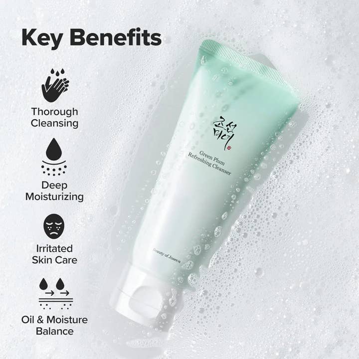 KPurity - Wholesale Facial Cleanser - Beauty of Joseon Green Plum Refreshing Cleanser 100ml4