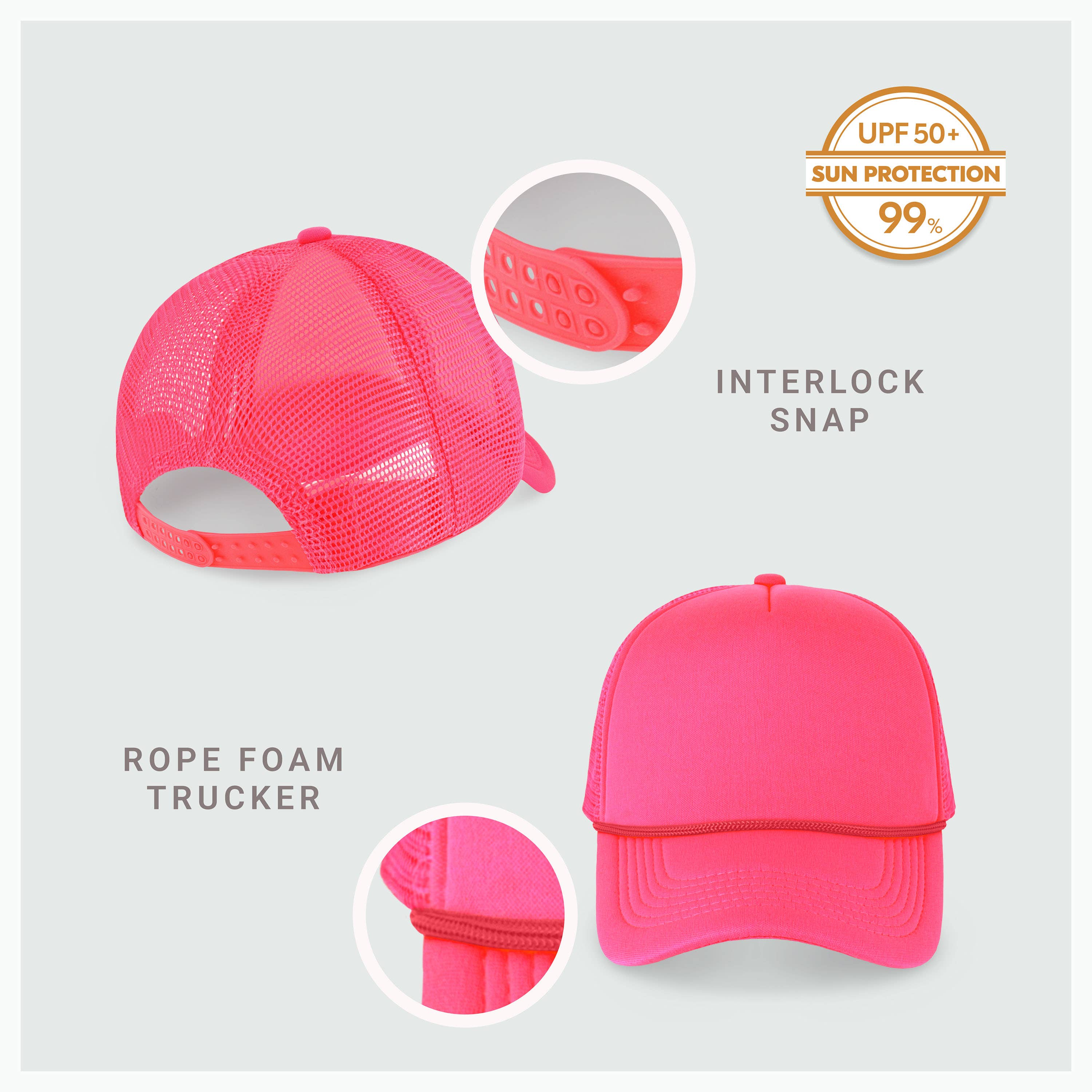 ChoKoLids - Wholesale Trucker Hat - Men's - CHOK.LIDS Foam Mesh Trucker Hat94