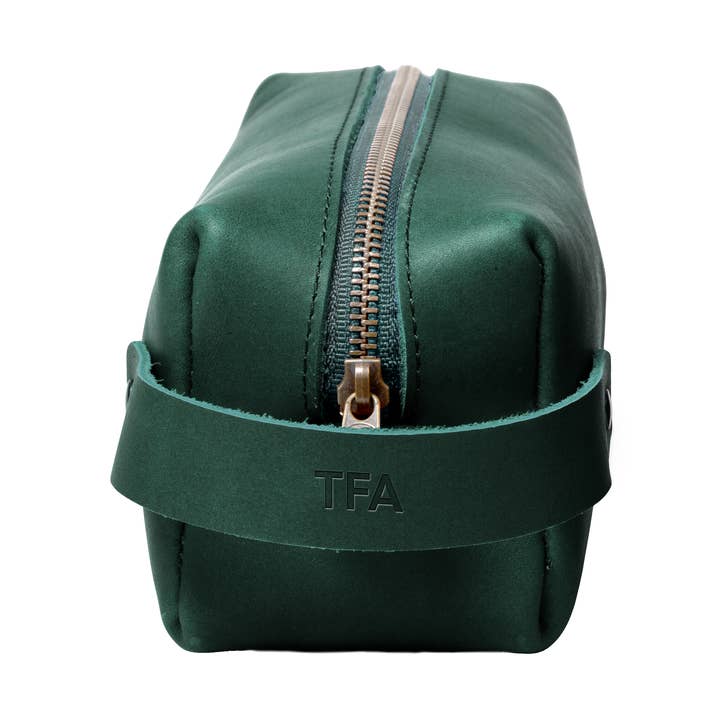 Dopp Kit - Full Grain Leather - USA Made for wholesale by Northwind