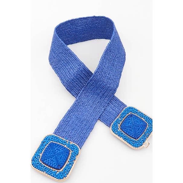 LOOWIE - Wholesale Belt - Women's - 35031 Raffia Belt Loowie6