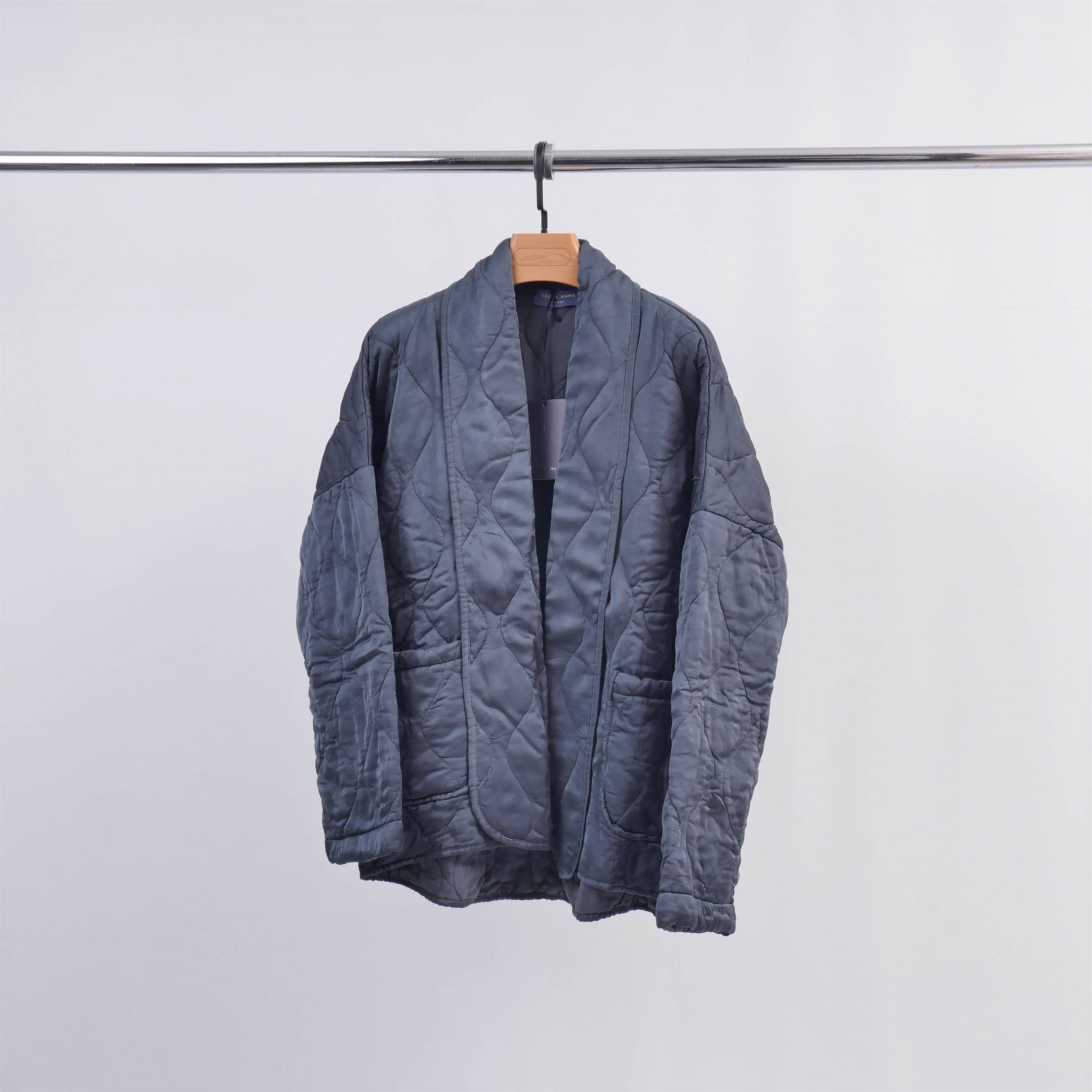 Cecile Wang – Blusão - Mulher por atacado – Jaqueta acolchoada de cetim KD7903VS0