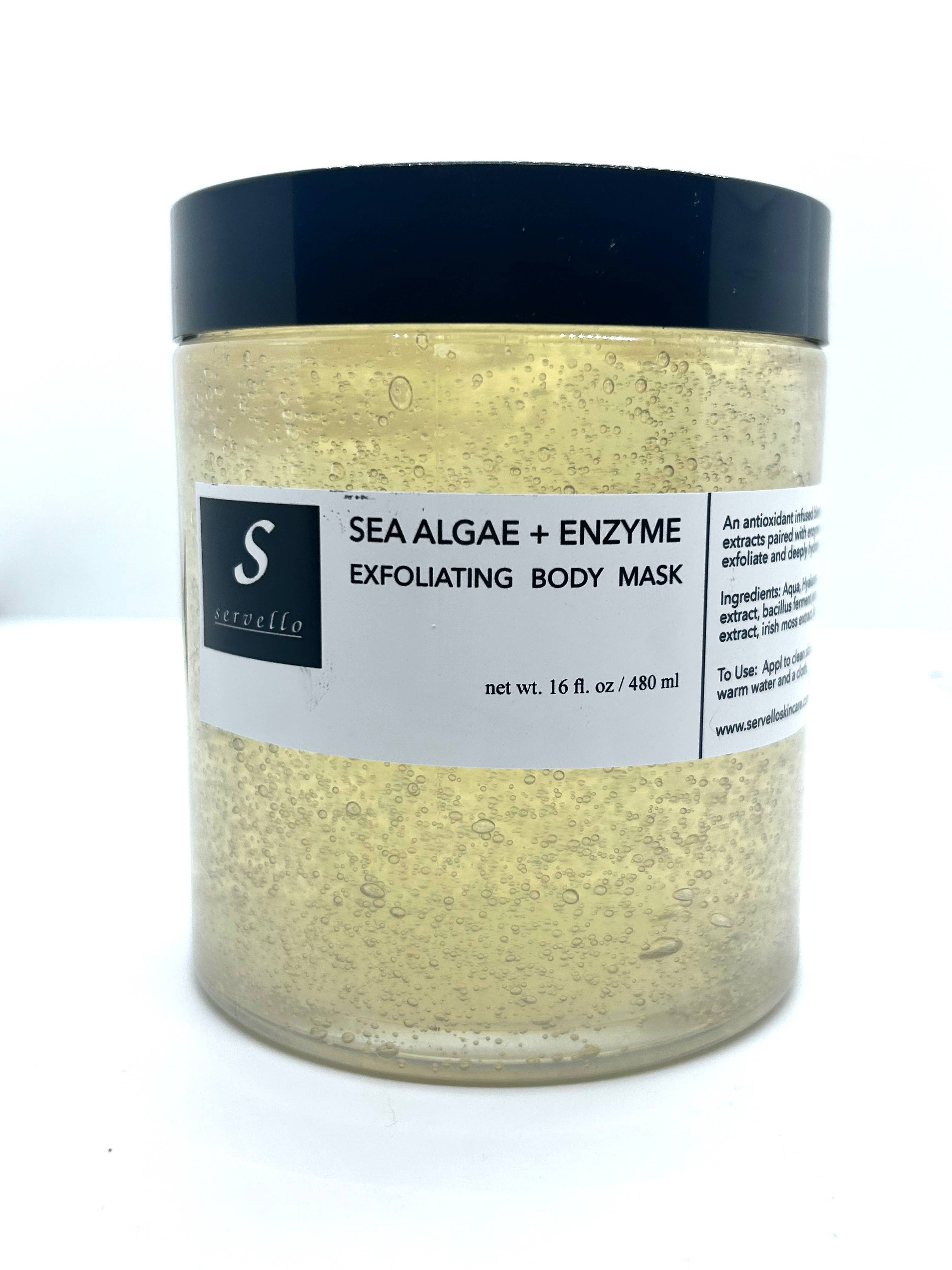 servello - Wholesale Body Scrub/Exfoliant - Sea Algae + Enzyme Exfoliating Body Mask