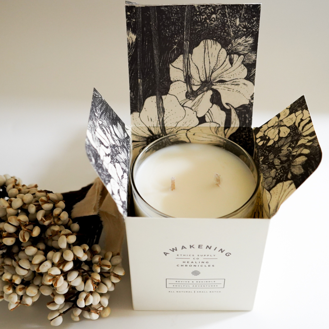 Ethics Supply Co. - Vendita all'ingrosso Candela in vasetto - Cronache di Guarigione del Risveglio Candela1