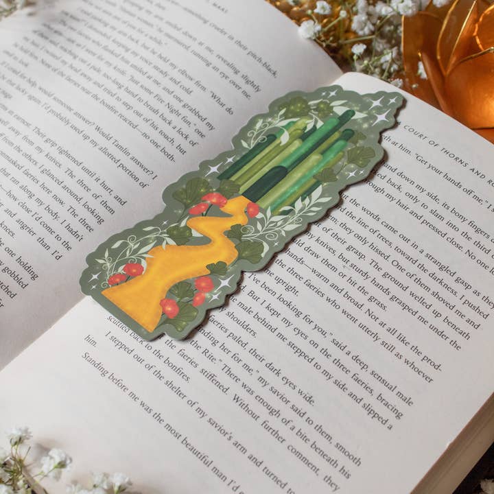 Meaggie Moos - Wholesale Bookmark - Emerald City Wizard of Oz Die-Cut Bookmark3