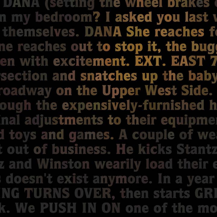 Robotic Ewe – Impressão artística por atacado – Vigo. Ghostbusters II - Impressão artística do roteiro3