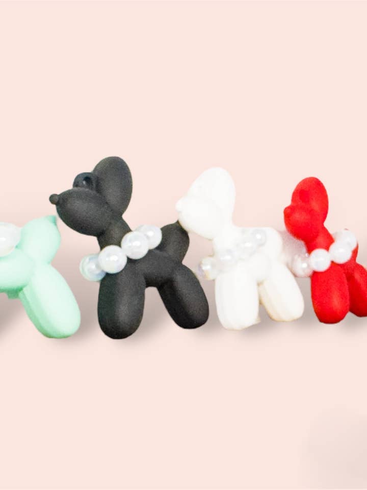 Acrylic Dog Balloon - Keychain (LIMITED) for wholesale by Paws Of Joy