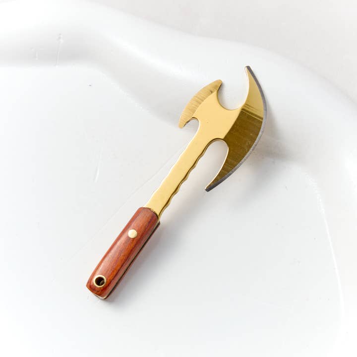 Real Sic - Wholesale Pocket Knife/Holder - Mini Double-Edged Battle Axe Keychain Knife - Utility Pocket Knife7