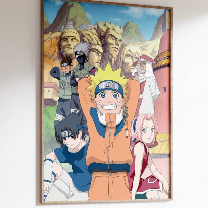Threadheads - Wholesale Art print - Konoha Hidden Village Art Print4
