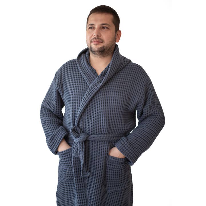 Vivamaison – Engroshandel Morgenkåbe - Unisex – Premium Vaflet Bomuld Badekåbe, Unisex Spa Komfort48