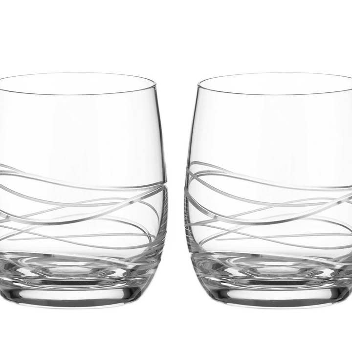 DIAMANTE - Vendita all'ingrosso Bicchiere/tazza - Bicchieri da whisky Diamante Bicchieri da liquore in cristallo Coppia W