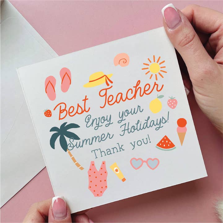 Sommarlovslärarens tackkort för wholesale av Alphabet Studios