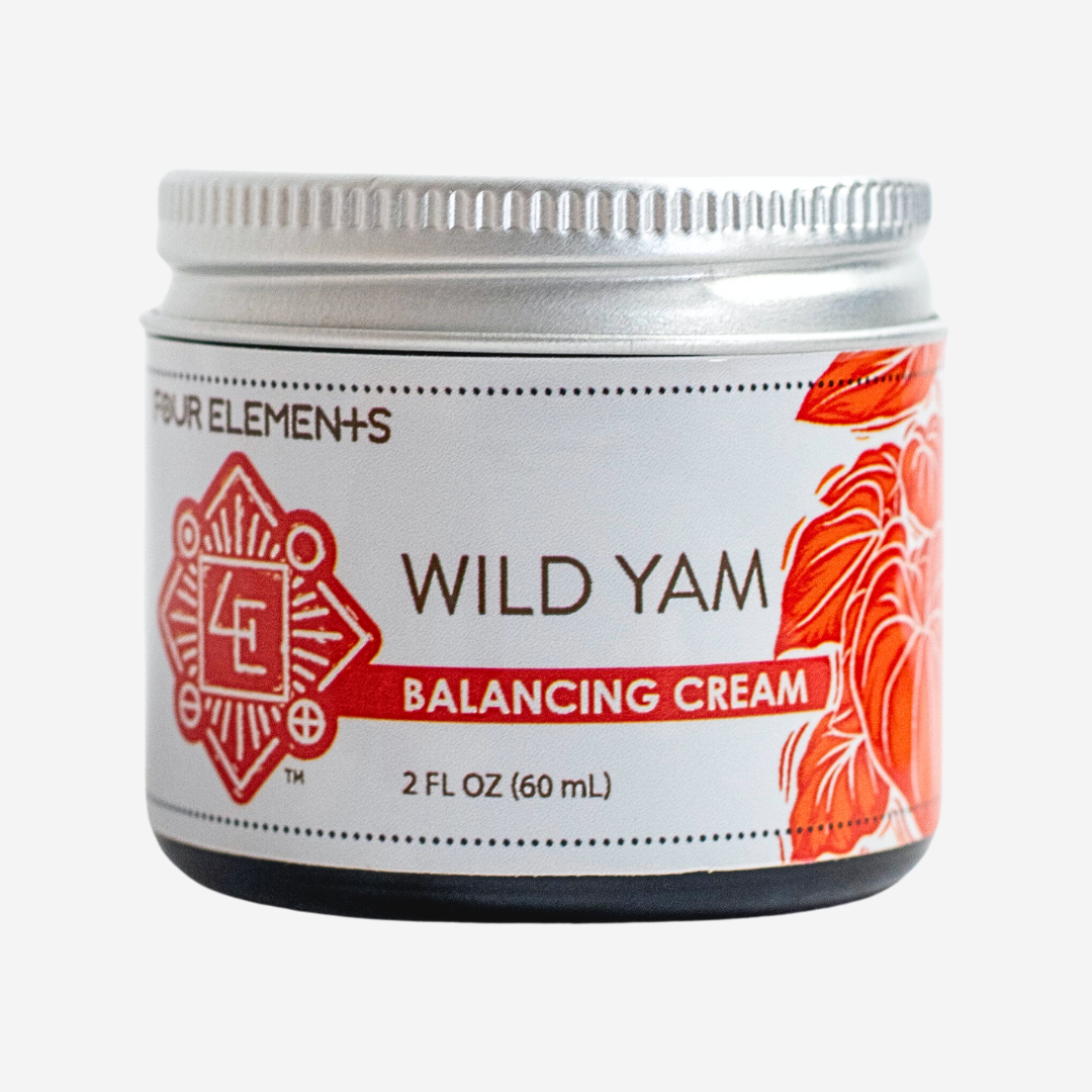Four Elements Organic Herbals - Wholesale Body Cream/Lotion - Wild Yam Balancing Cream - 2 oz4