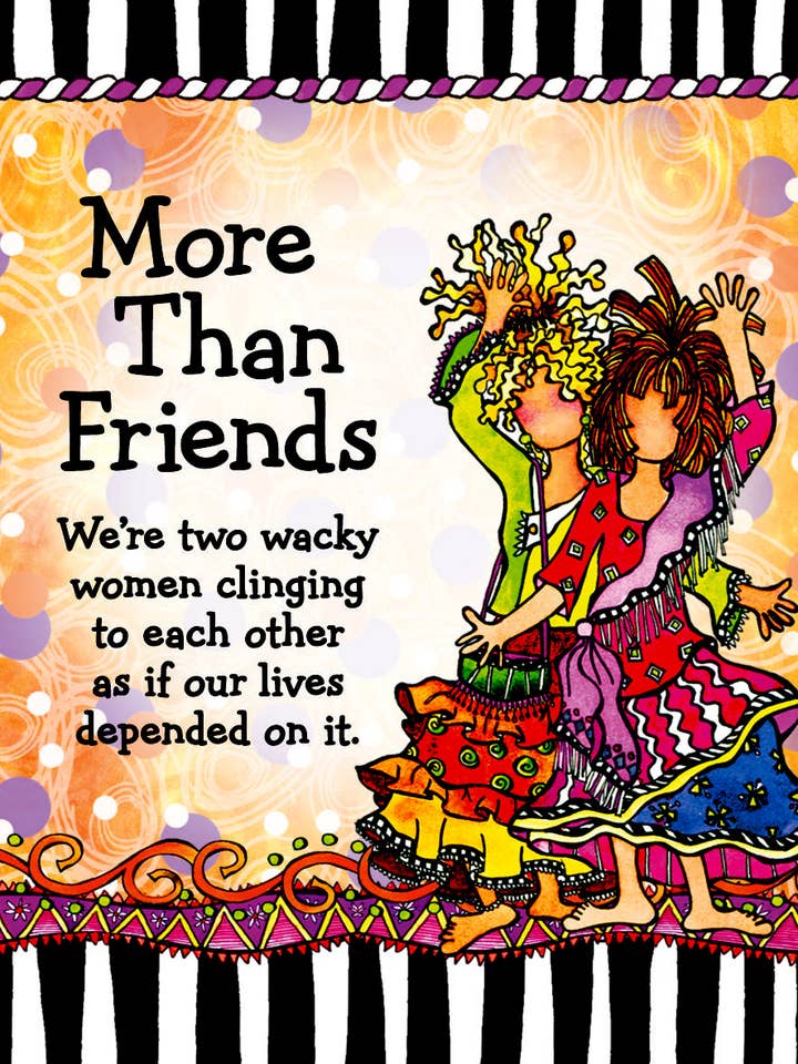 MAIS DO QUE AMIGOS, SOMOS DOIS MALUCOS por atacado de Blue Mountain Arts