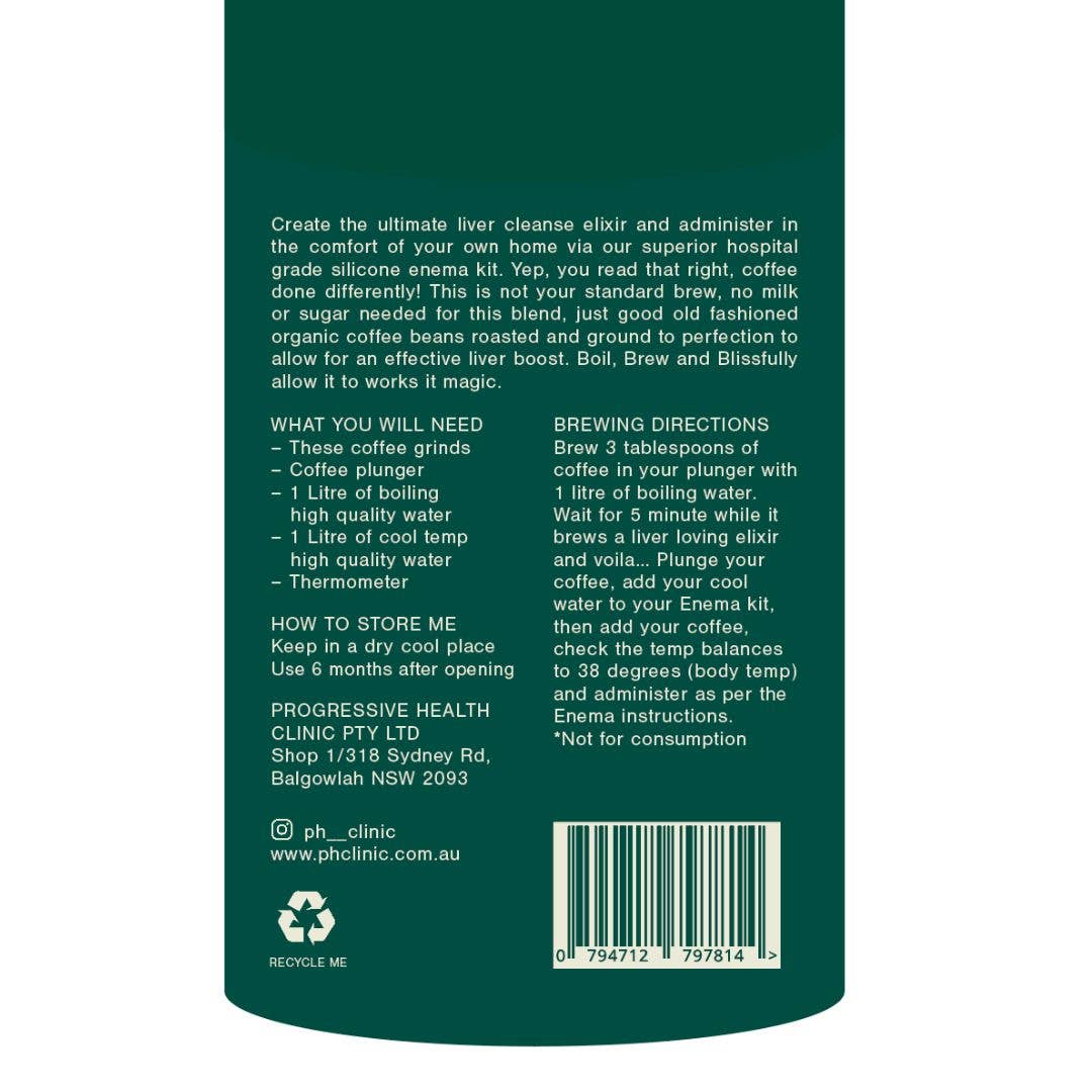 pH Wellness – Engroshandel Kaffebønner – Økologisk kaffe til brug ved hjemme-klisme1