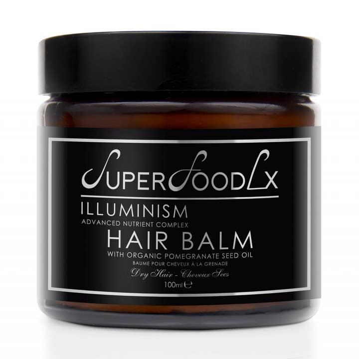Illuminism Pomegranate Hair Balm for wholesale by SuperFoodLx Hair Wellness