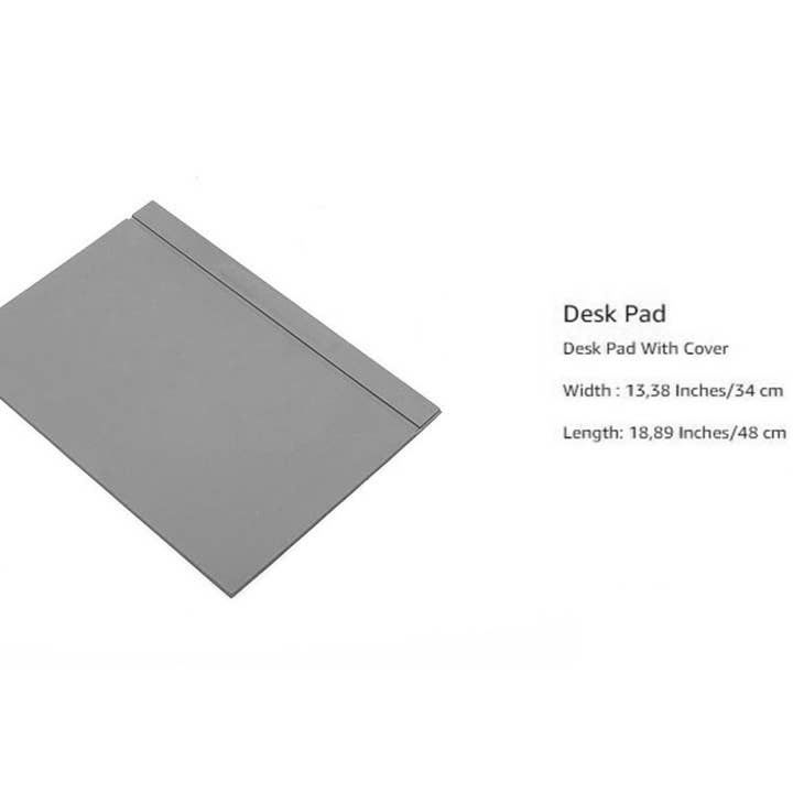 MOOG LLC - Vente Sous-main - Tapis de bureau MOOG avec housse - Tapis de bureau en cuir - Tapis de bureau Blotter5