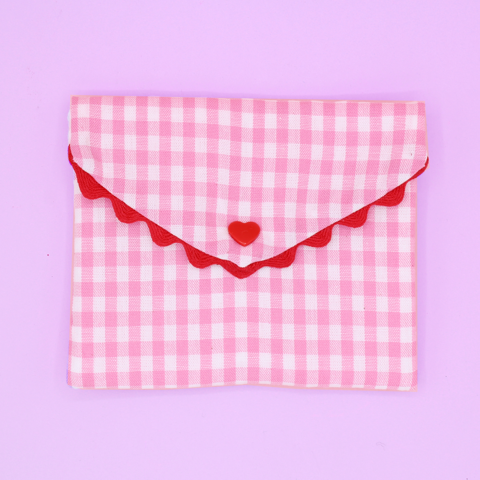 Machatatelier - Wholesale Soap Pouch/Sack/Bag - Soap pouch pattern - gingham & ric-rac6