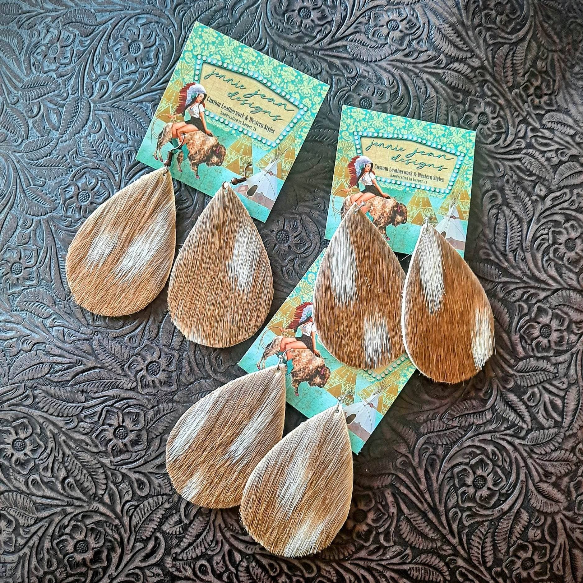 jennie jean designs - Wholesale Dangle earrings - Hill Country Axis Teardrop Earrings0