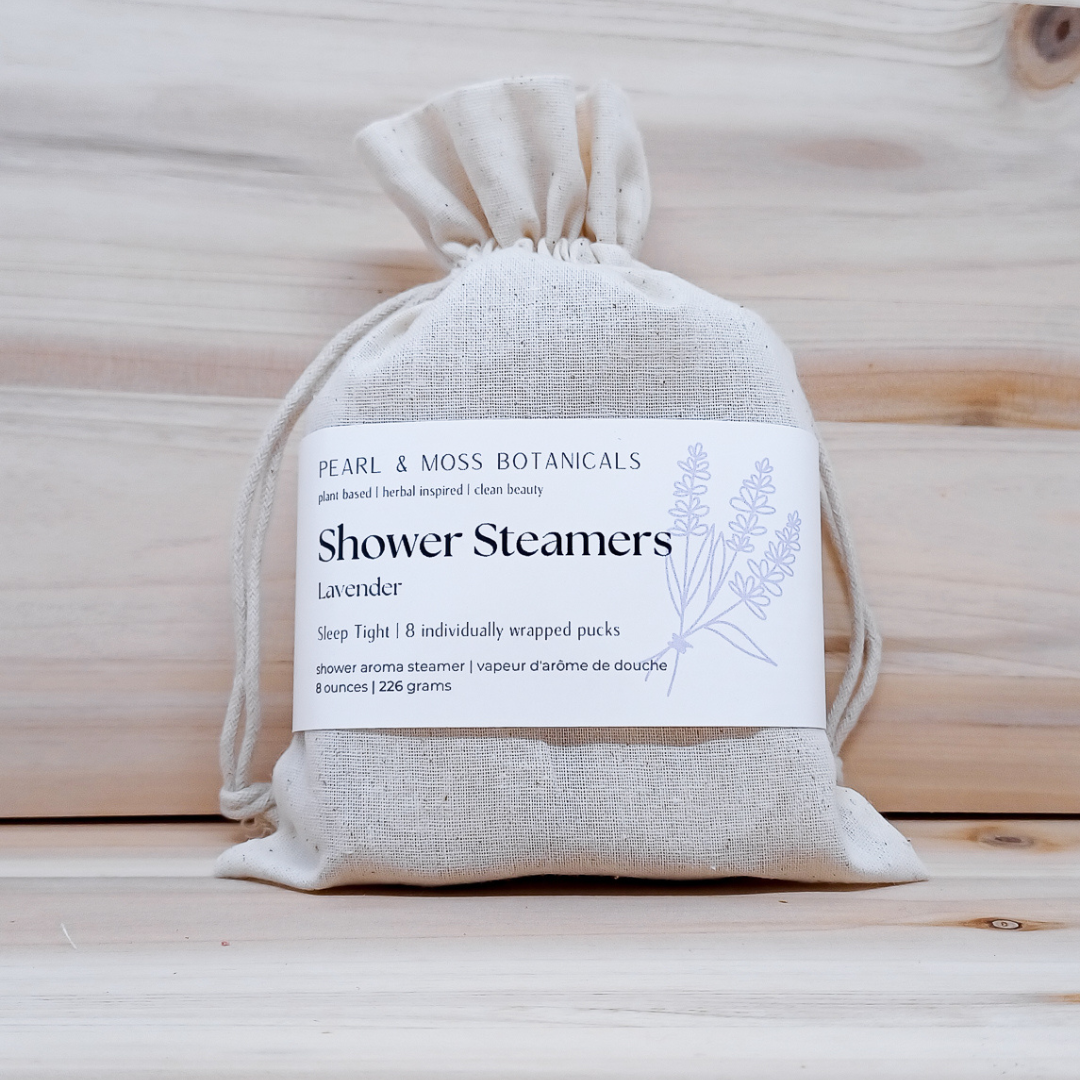 Pearl & Moss Botanicals Inc. - Wholesale Shower Steamer/Bomb - Shower Steamers: Lavender2
