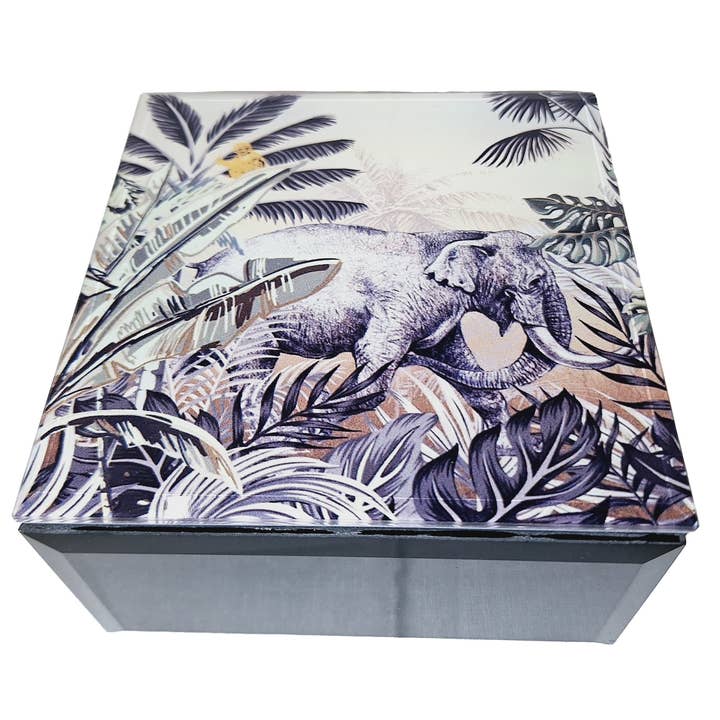 Mele and Co UK/ EU – wholesale Jewellery box/organiser – 3056 Elephant Design Trinket Box1