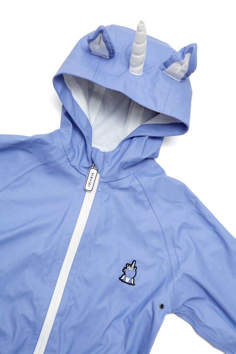 Dinoski (Roarsome Ltd) – wholesale Rain suit – Kids – Sparkle the Unicorn Puddle Suit3