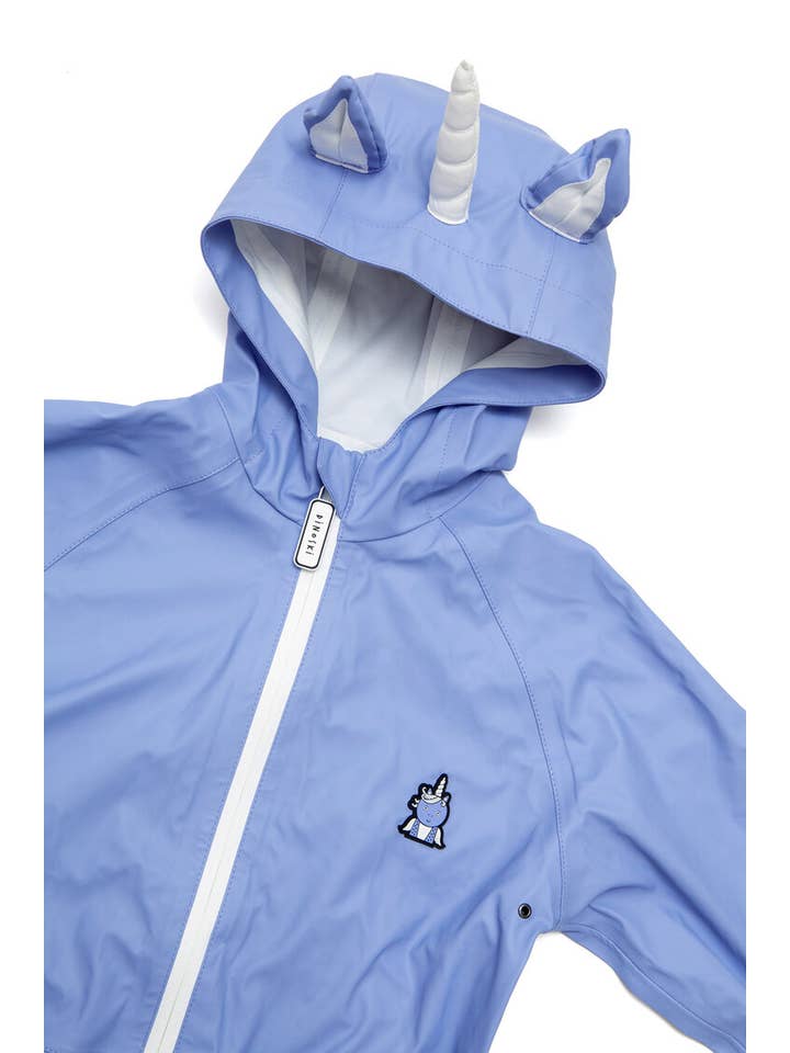Dinoski (Roarsome Ltd) – wholesale Rain suit – Kids – Sparkle the Unicorn Puddle Suit3