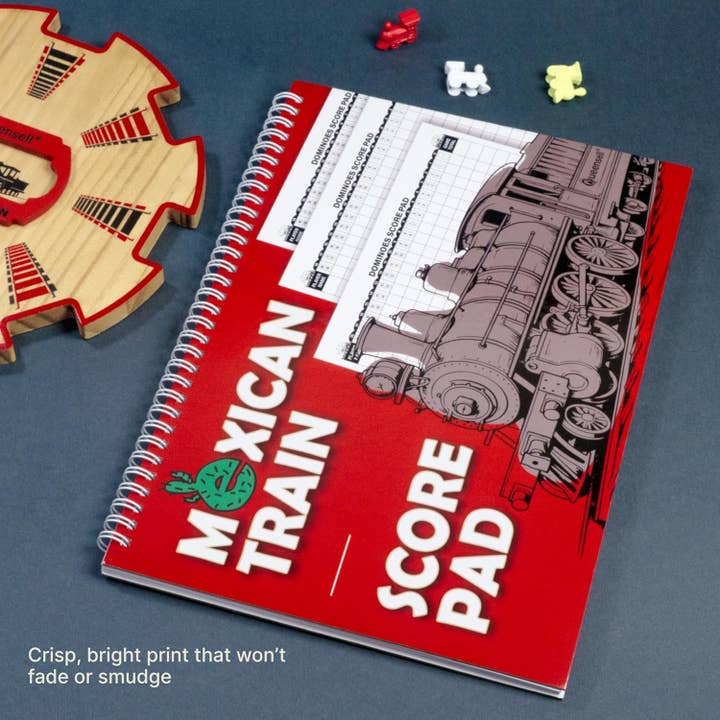 Queensell - Wholesale Board Game - 11.3x7.9 in Mexican Train Score Pads4