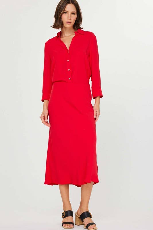 Current Air - Wholesale Skirt - Women's - Slip Maxi Skirt0