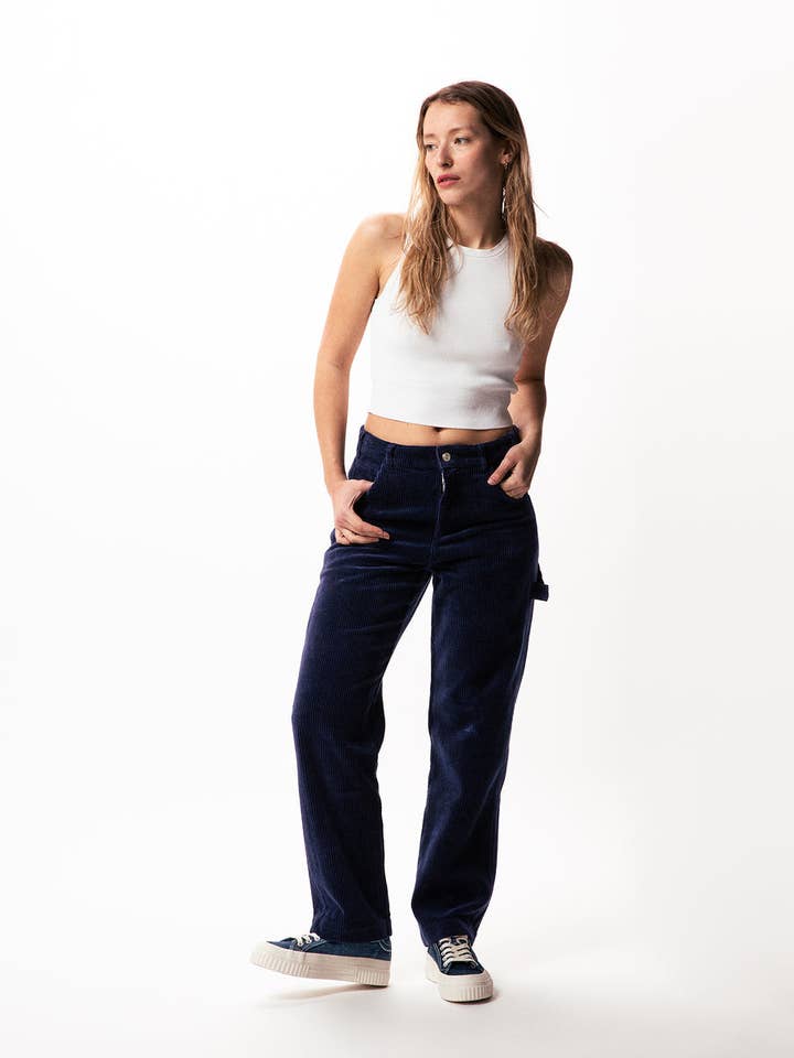NAVY CARPENTER PANTS for wholesale by Côtelé Paris