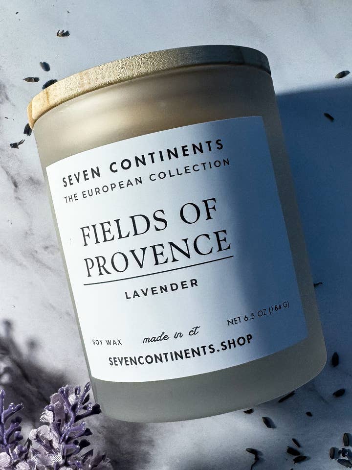 Fields of Provence Candle for wholesale by Seven Continents