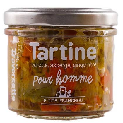 Tartine pour Homme Cipolla, carota, asparagi, porro, zenzero per la vendita all'ingrosso da parte di RUE TRAVERSETTE