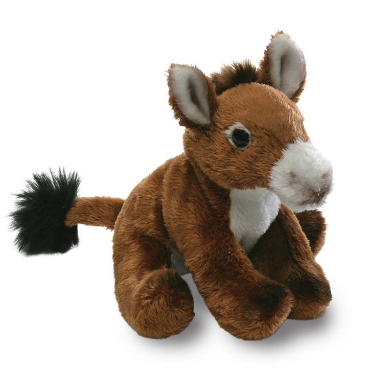 Giffa Gifts - Wholesale Stuffed/Plush Toy - Kids & Baby - 5IN FARM DONKEY-DUKE
