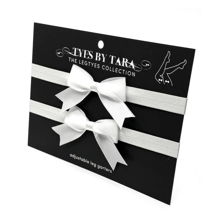 Bombshell White Legtyes for wholesale by Tyes By Tara