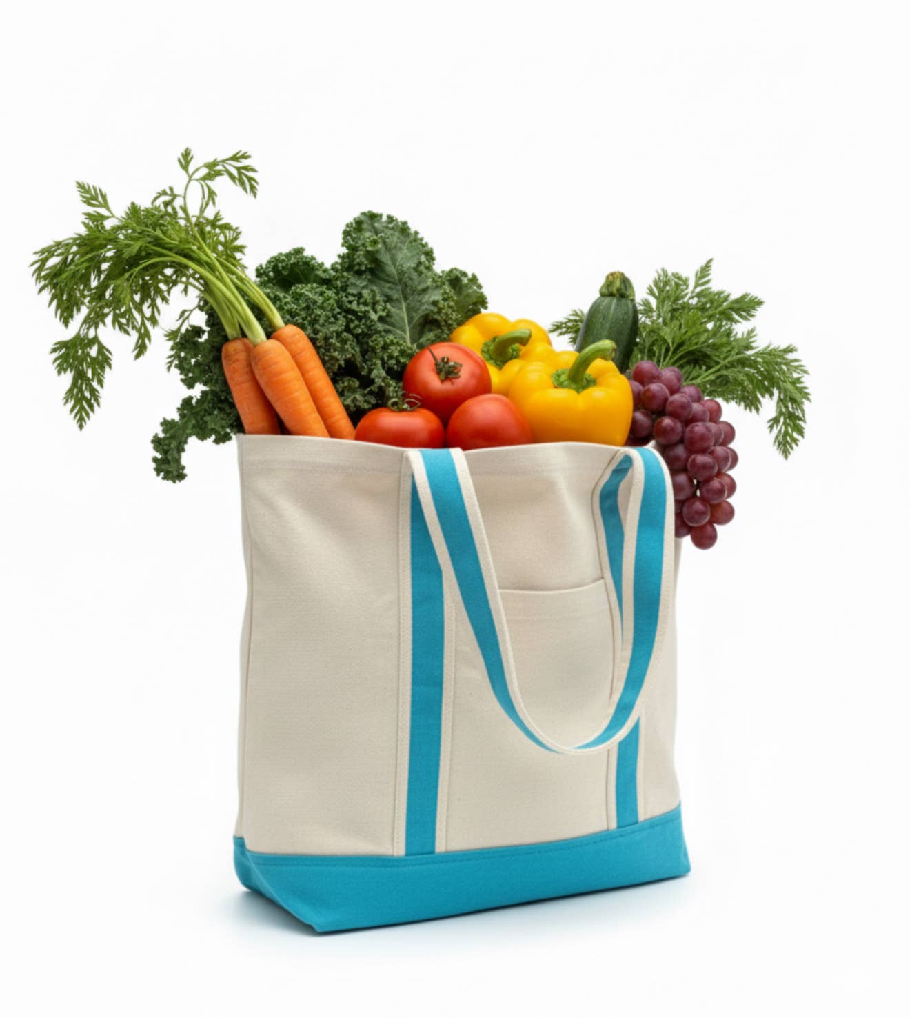 Lungta Imports - Wholesale Tote Bag - Women's - Canvas Tote with Pocket – Reusable Daily & Travel Bag14